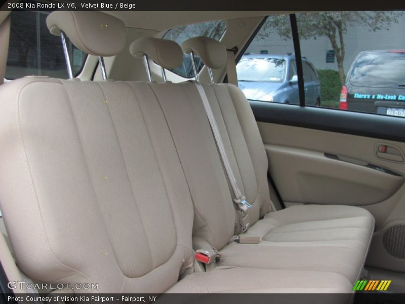 Velvet Blue / Beige 2008 Kia Rondo LX V6
