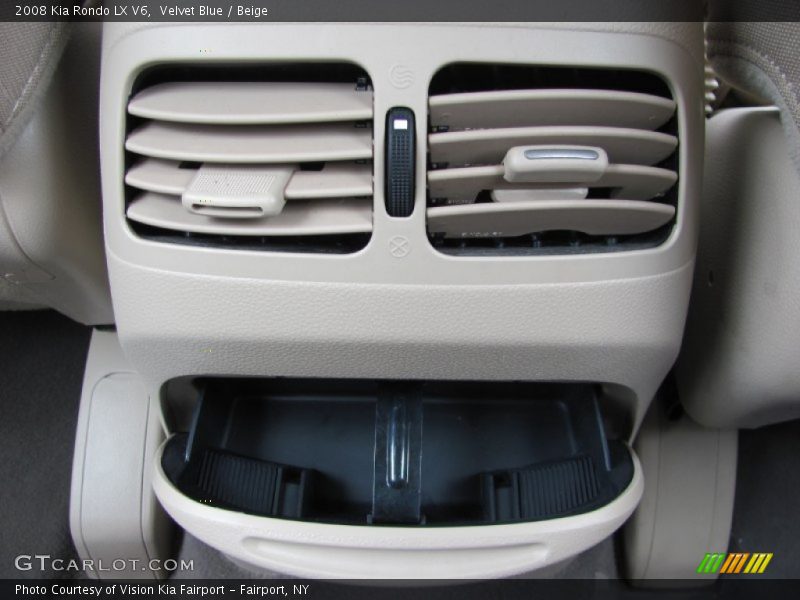Velvet Blue / Beige 2008 Kia Rondo LX V6