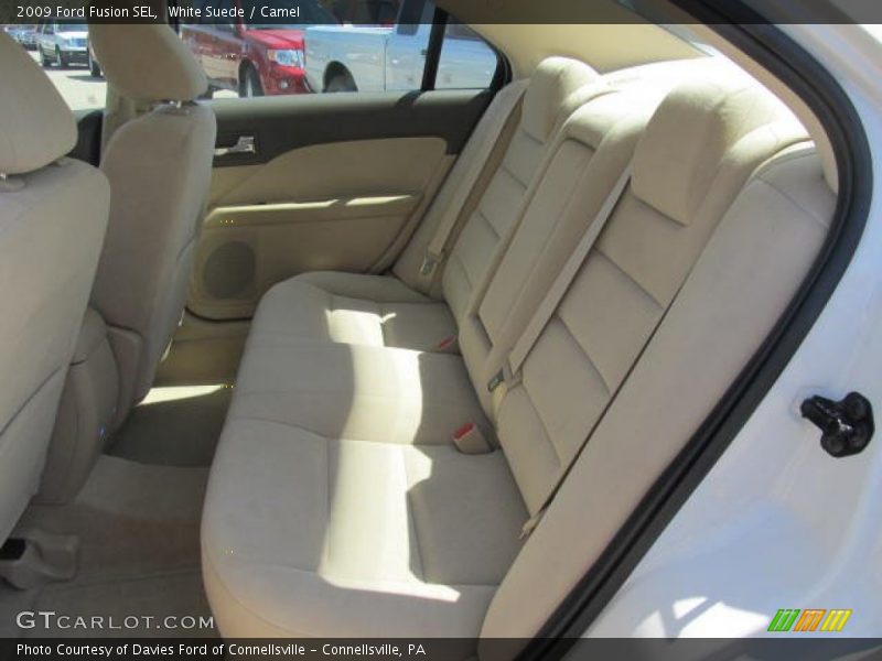 White Suede / Camel 2009 Ford Fusion SEL