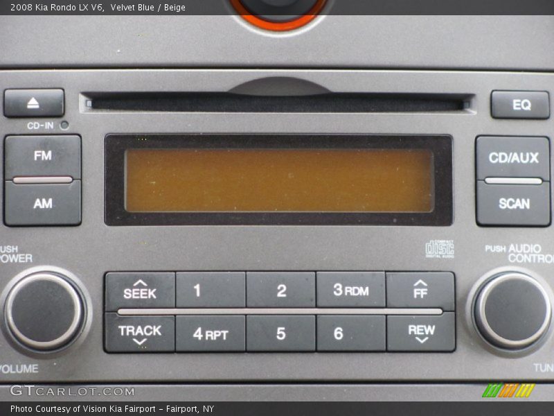 Velvet Blue / Beige 2008 Kia Rondo LX V6