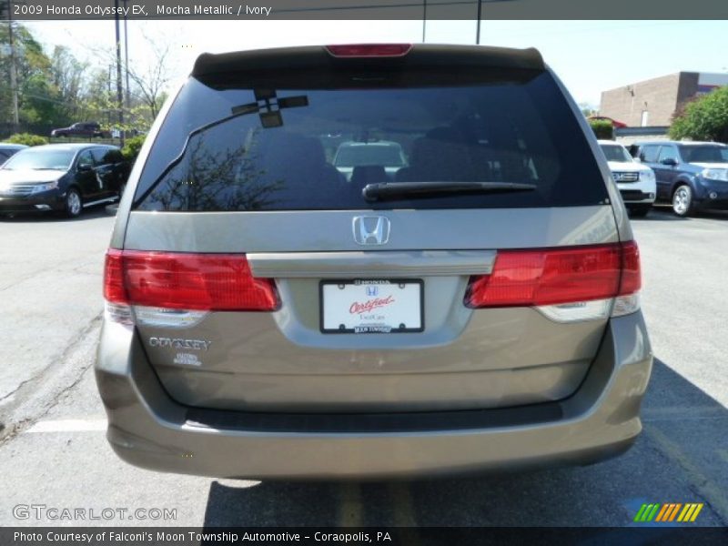 Mocha Metallic / Ivory 2009 Honda Odyssey EX