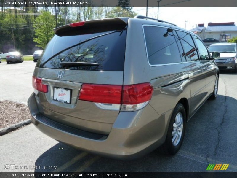 Mocha Metallic / Ivory 2009 Honda Odyssey EX