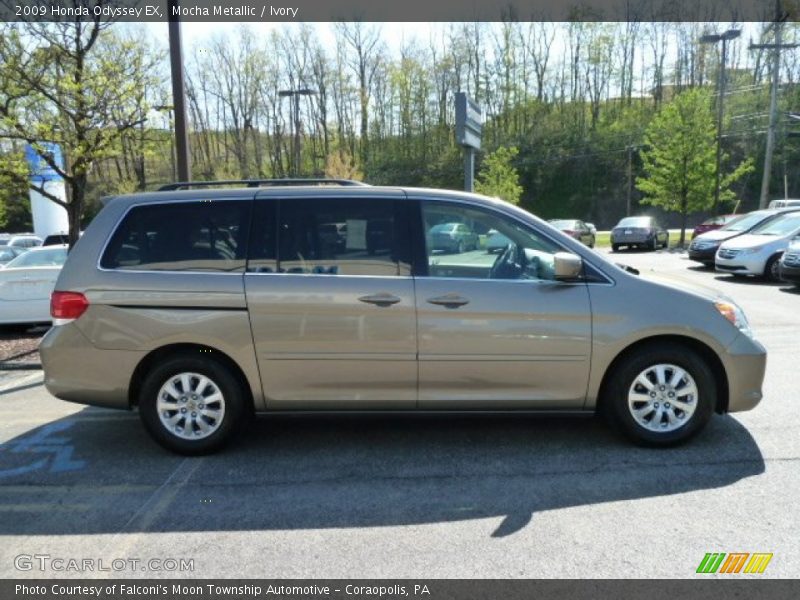 Mocha Metallic / Ivory 2009 Honda Odyssey EX