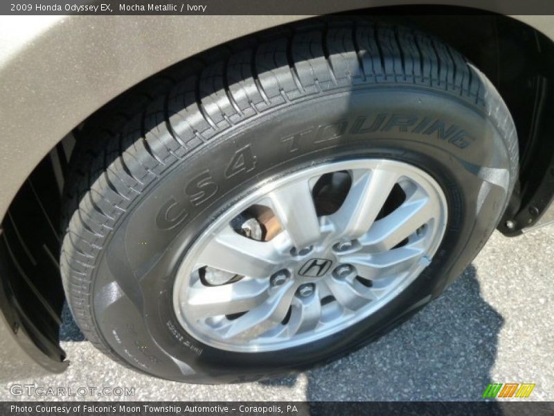 Mocha Metallic / Ivory 2009 Honda Odyssey EX