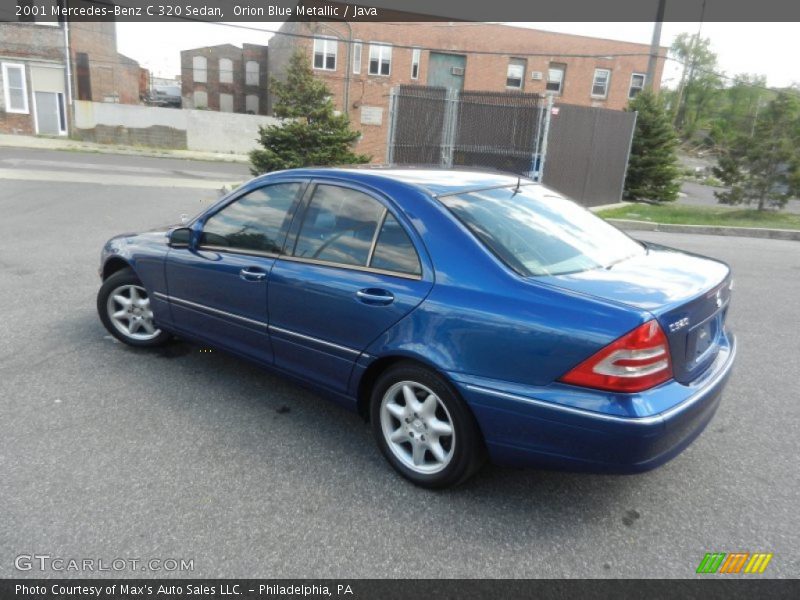 Orion Blue Metallic / Java 2001 Mercedes-Benz C 320 Sedan