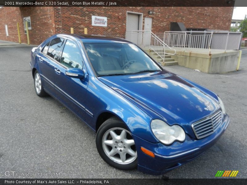 Orion Blue Metallic / Java 2001 Mercedes-Benz C 320 Sedan