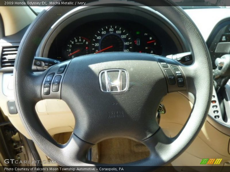 Mocha Metallic / Ivory 2009 Honda Odyssey EX