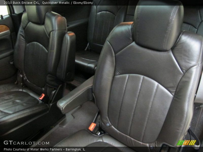 Quicksilver Metallic / Ebony/Ebony 2010 Buick Enclave CXL