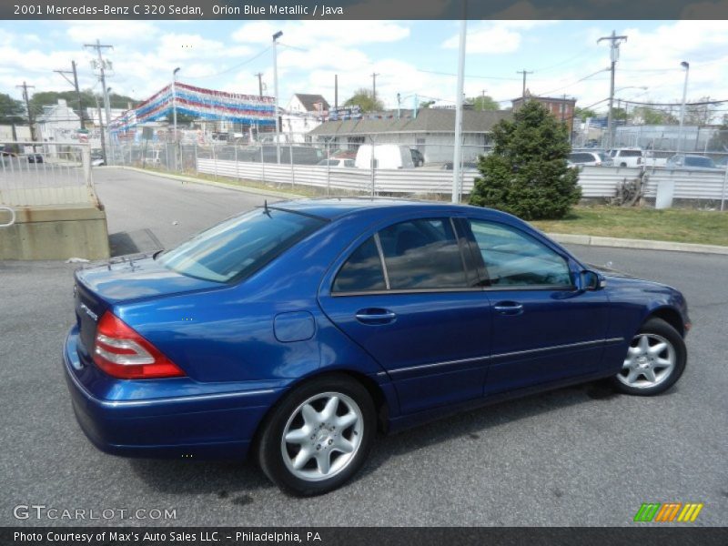 Orion Blue Metallic / Java 2001 Mercedes-Benz C 320 Sedan