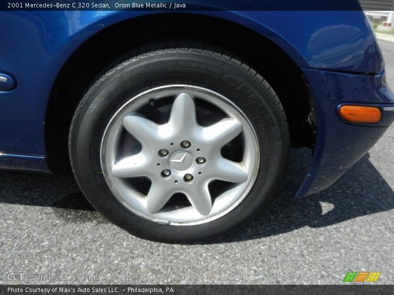 Orion Blue Metallic / Java 2001 Mercedes-Benz C 320 Sedan