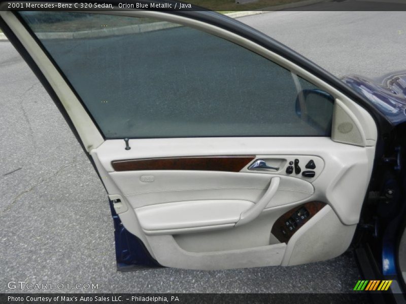 Orion Blue Metallic / Java 2001 Mercedes-Benz C 320 Sedan