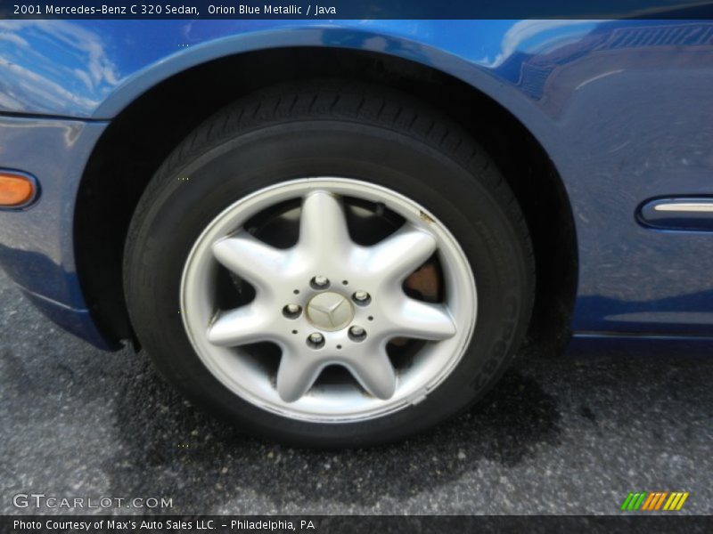 Orion Blue Metallic / Java 2001 Mercedes-Benz C 320 Sedan