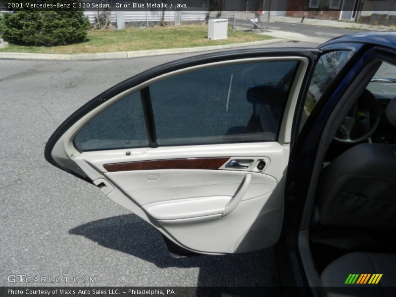 Orion Blue Metallic / Java 2001 Mercedes-Benz C 320 Sedan