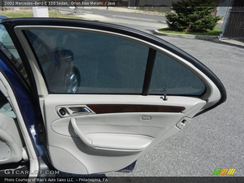 Orion Blue Metallic / Java 2001 Mercedes-Benz C 320 Sedan