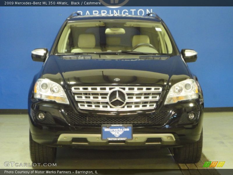 Black / Cashmere 2009 Mercedes-Benz ML 350 4Matic