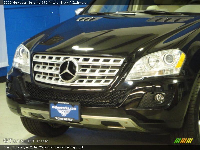 Black / Cashmere 2009 Mercedes-Benz ML 350 4Matic