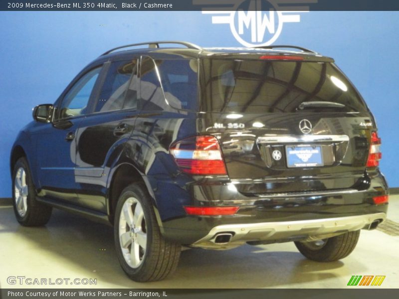 Black / Cashmere 2009 Mercedes-Benz ML 350 4Matic