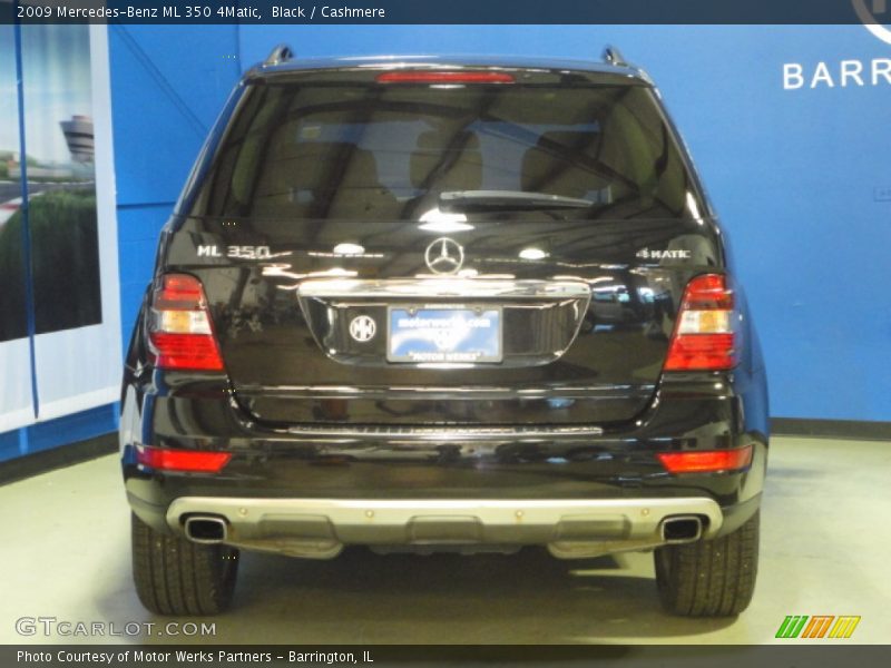Black / Cashmere 2009 Mercedes-Benz ML 350 4Matic