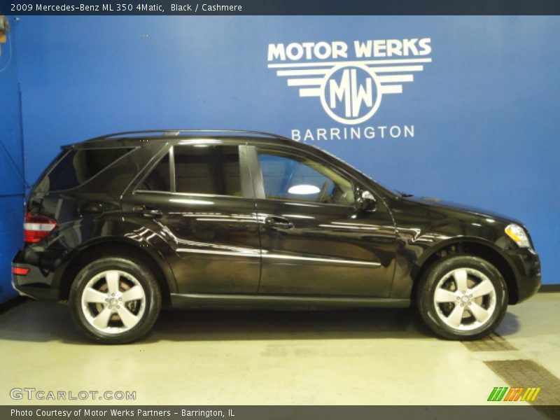 Black / Cashmere 2009 Mercedes-Benz ML 350 4Matic