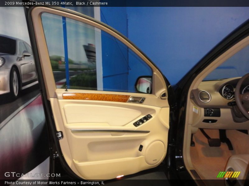 Black / Cashmere 2009 Mercedes-Benz ML 350 4Matic