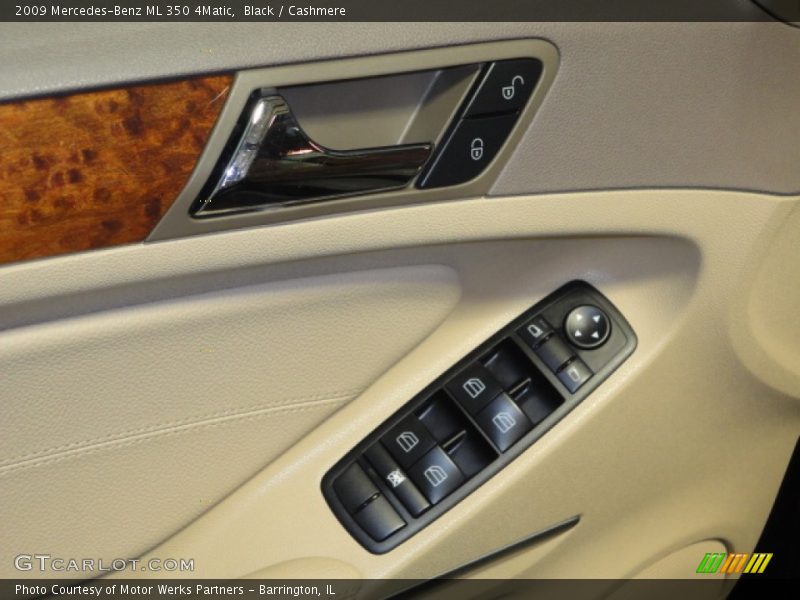 Black / Cashmere 2009 Mercedes-Benz ML 350 4Matic