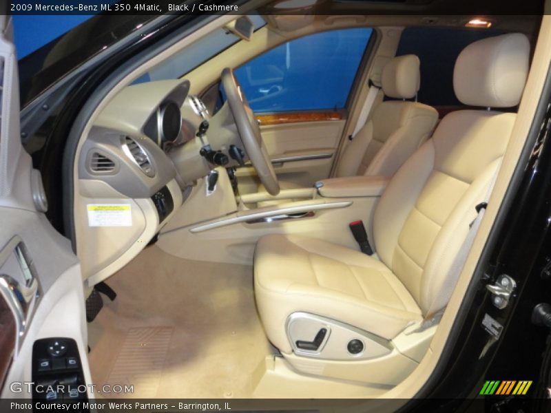 Black / Cashmere 2009 Mercedes-Benz ML 350 4Matic