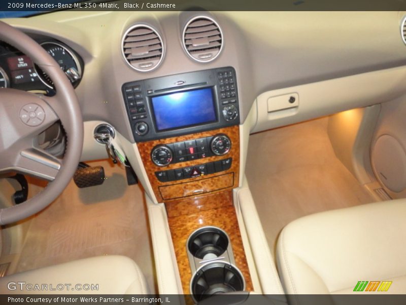 Black / Cashmere 2009 Mercedes-Benz ML 350 4Matic