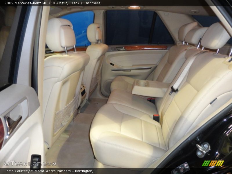 Black / Cashmere 2009 Mercedes-Benz ML 350 4Matic