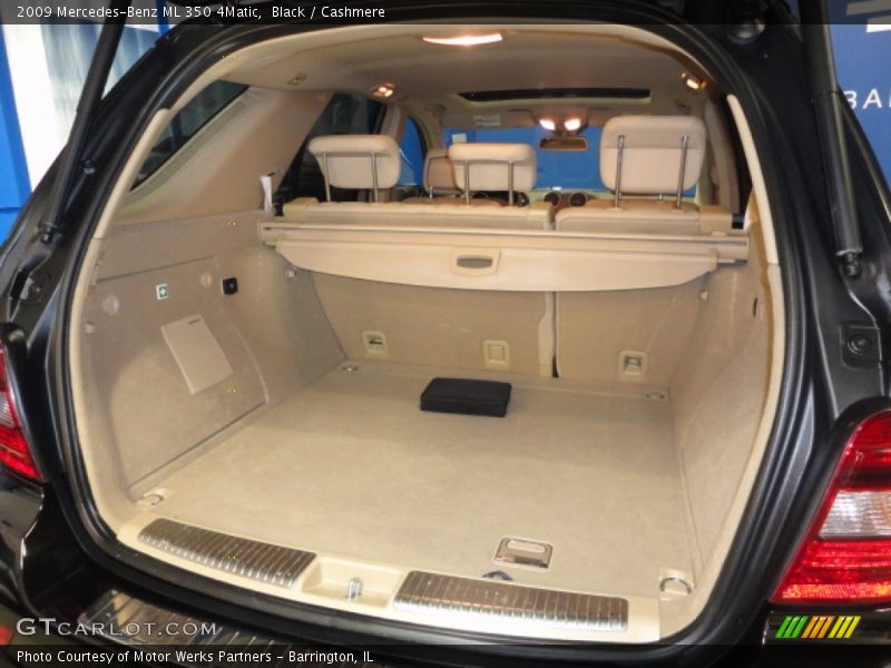 Black / Cashmere 2009 Mercedes-Benz ML 350 4Matic