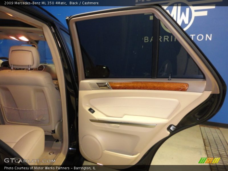 Black / Cashmere 2009 Mercedes-Benz ML 350 4Matic
