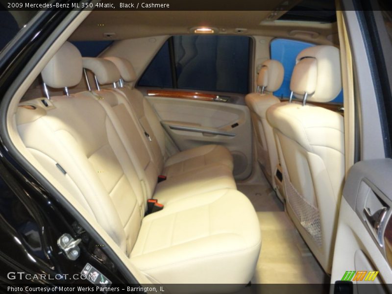 Black / Cashmere 2009 Mercedes-Benz ML 350 4Matic