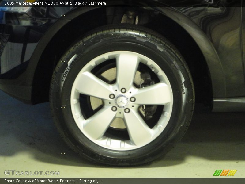 Black / Cashmere 2009 Mercedes-Benz ML 350 4Matic