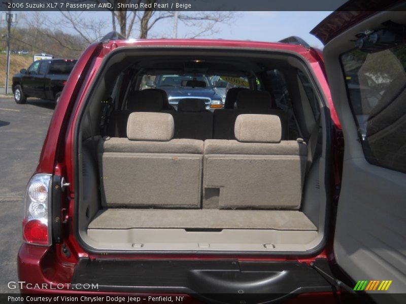 Shining Red Pearl / Beige 2006 Suzuki XL7 7 Passenger AWD