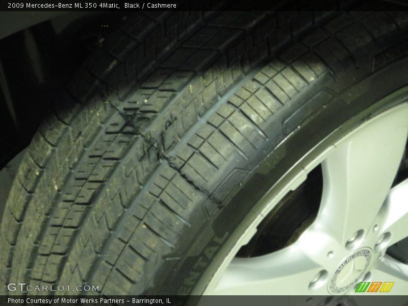 Black / Cashmere 2009 Mercedes-Benz ML 350 4Matic
