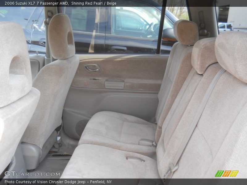 Shining Red Pearl / Beige 2006 Suzuki XL7 7 Passenger AWD