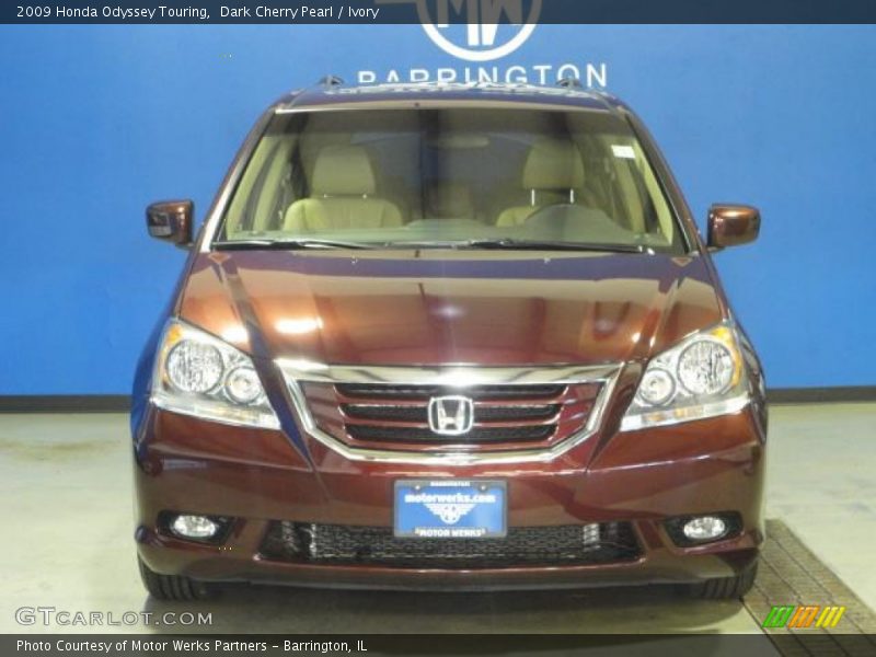 Dark Cherry Pearl / Ivory 2009 Honda Odyssey Touring