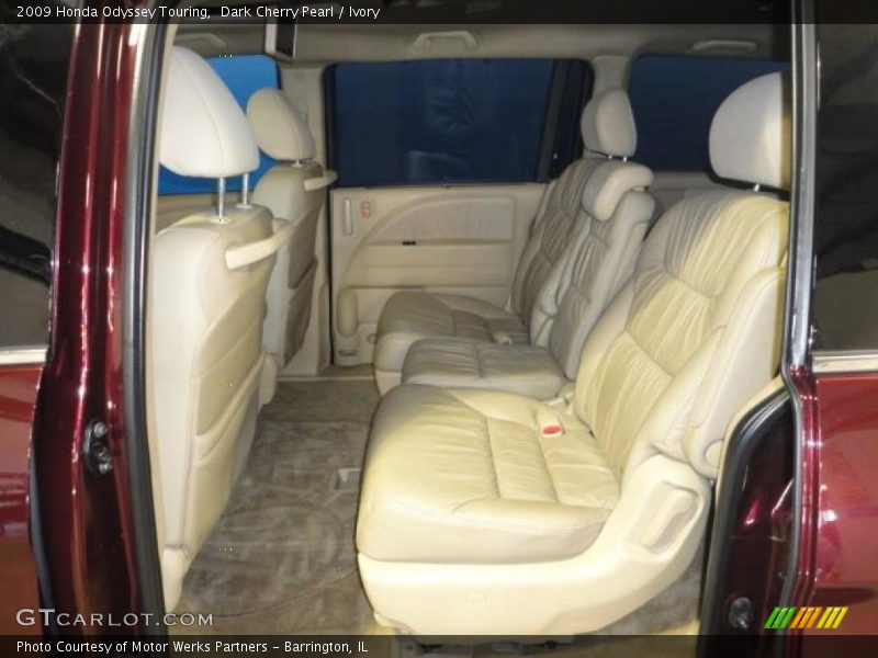 Dark Cherry Pearl / Ivory 2009 Honda Odyssey Touring