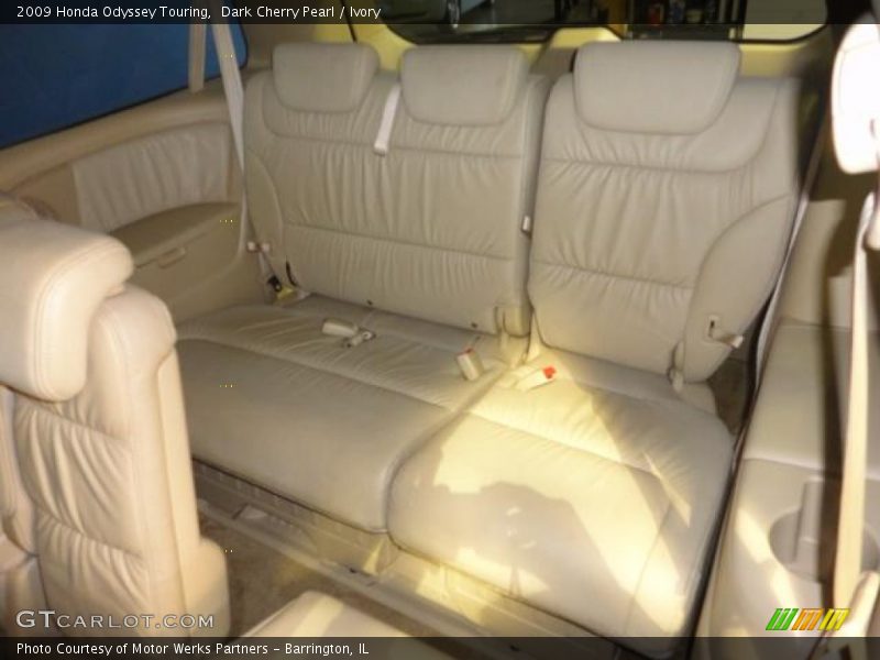 Dark Cherry Pearl / Ivory 2009 Honda Odyssey Touring