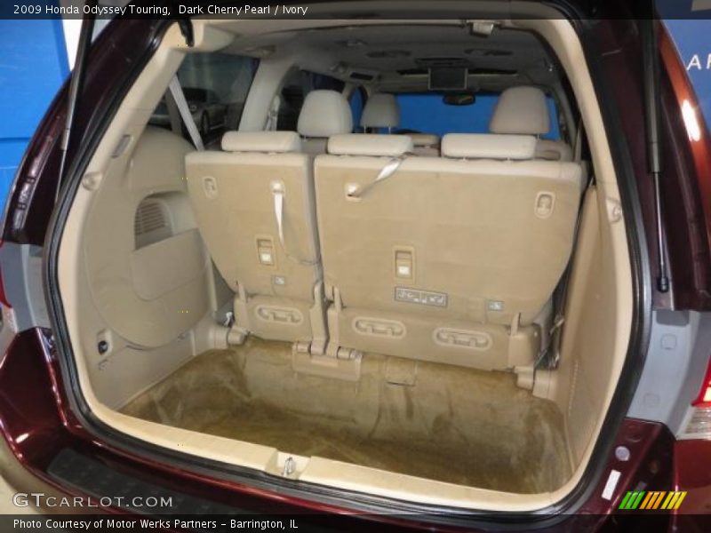 Dark Cherry Pearl / Ivory 2009 Honda Odyssey Touring