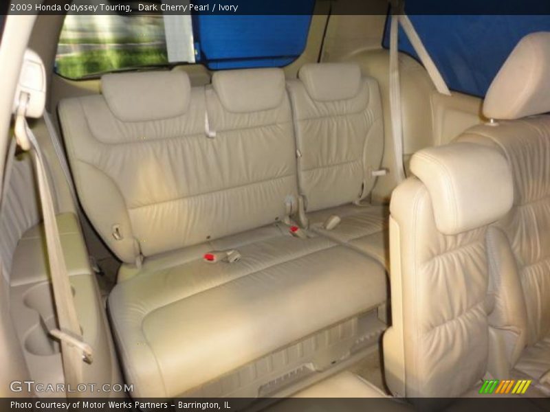 Dark Cherry Pearl / Ivory 2009 Honda Odyssey Touring