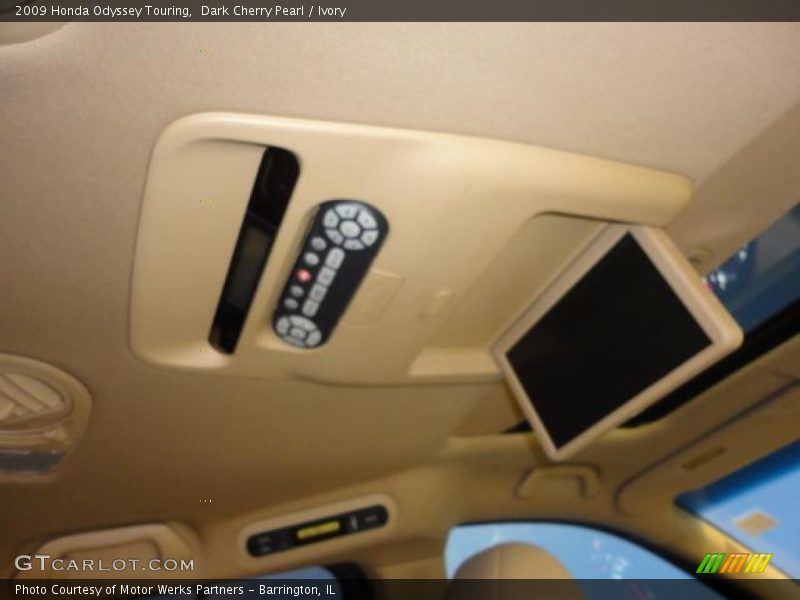 Dark Cherry Pearl / Ivory 2009 Honda Odyssey Touring