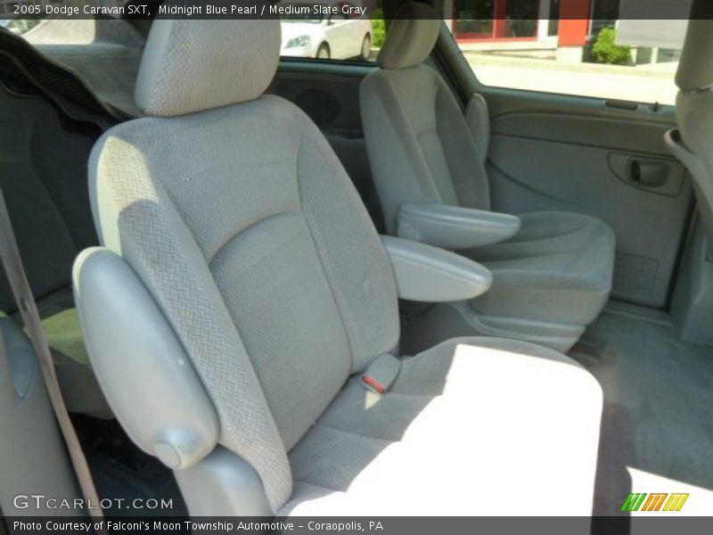 Midnight Blue Pearl / Medium Slate Gray 2005 Dodge Caravan SXT