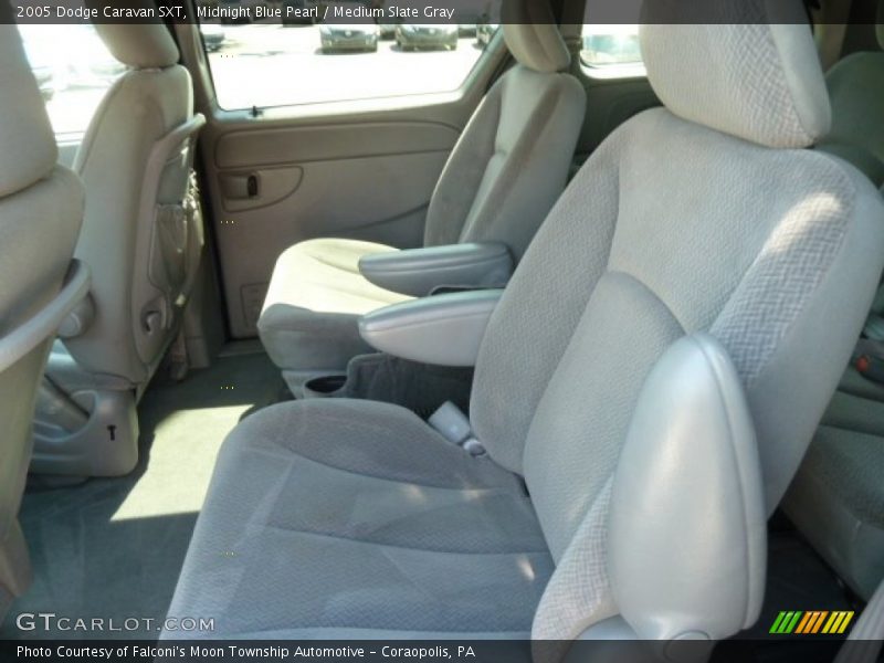Midnight Blue Pearl / Medium Slate Gray 2005 Dodge Caravan SXT