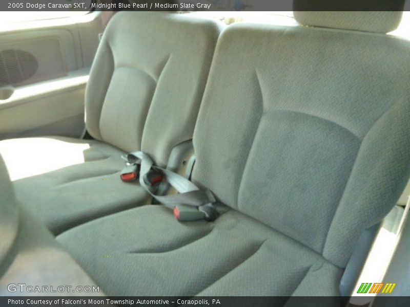 Midnight Blue Pearl / Medium Slate Gray 2005 Dodge Caravan SXT