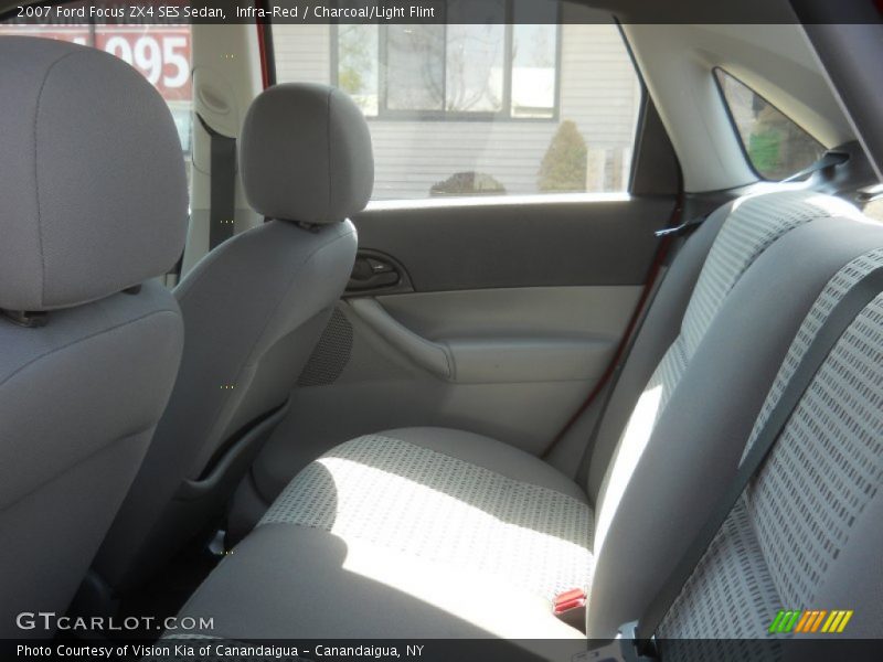 Infra-Red / Charcoal/Light Flint 2007 Ford Focus ZX4 SES Sedan