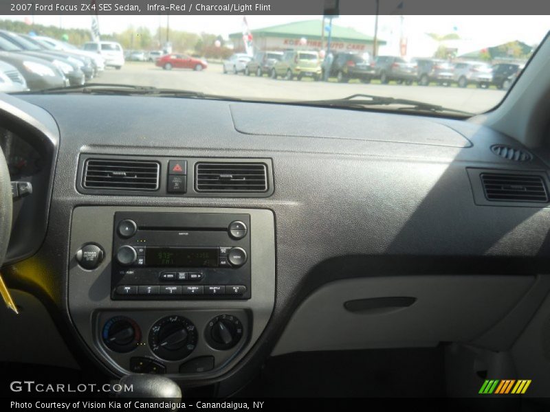 Infra-Red / Charcoal/Light Flint 2007 Ford Focus ZX4 SES Sedan