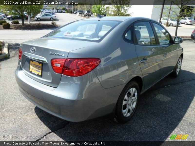 Carbon Gray Mist / Gray 2010 Hyundai Elantra GLS