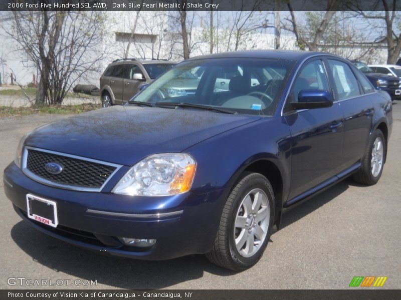 Dark Blue Pearl Metallic / Shale Grey 2006 Ford Five Hundred SEL AWD