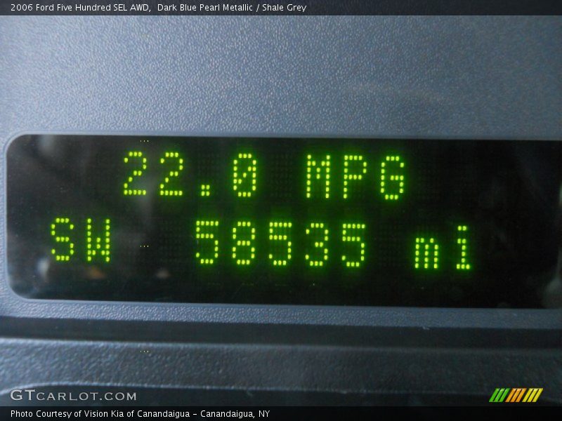 Dark Blue Pearl Metallic / Shale Grey 2006 Ford Five Hundred SEL AWD