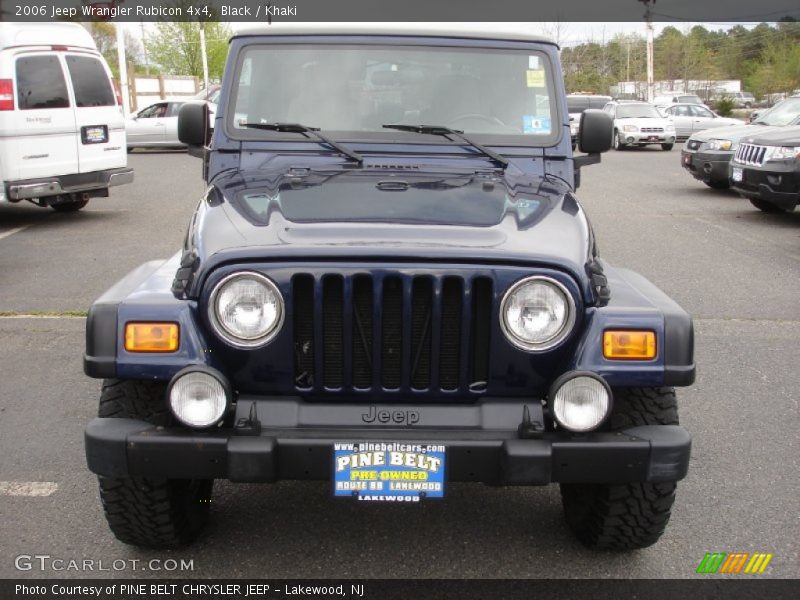 Black / Khaki 2006 Jeep Wrangler Rubicon 4x4